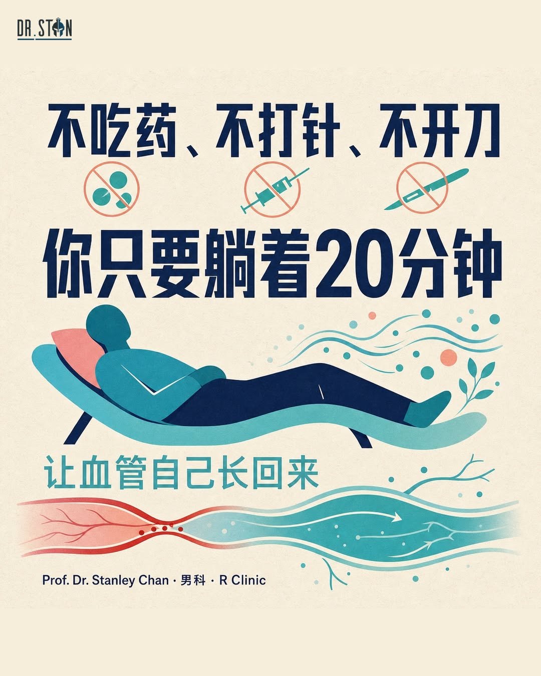 不吃药 · 不打针 · 不开刀